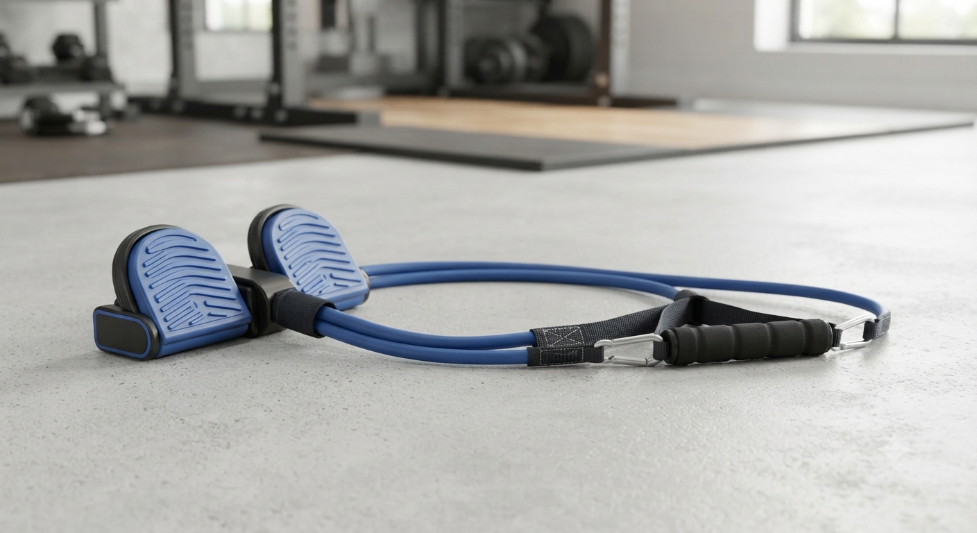 2026 Multifunctional Pedal Resistance Band with Handle