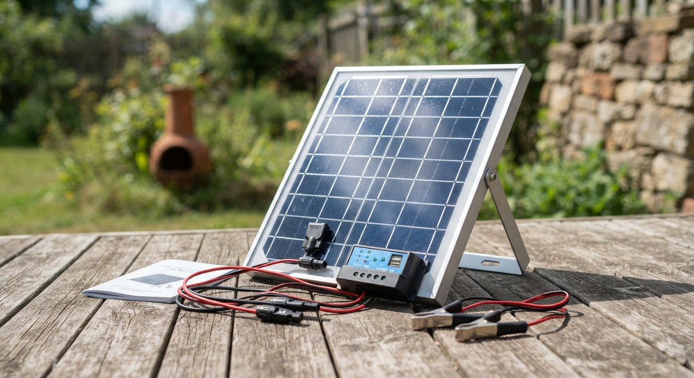 Solar Panel Kit 20W 12V
