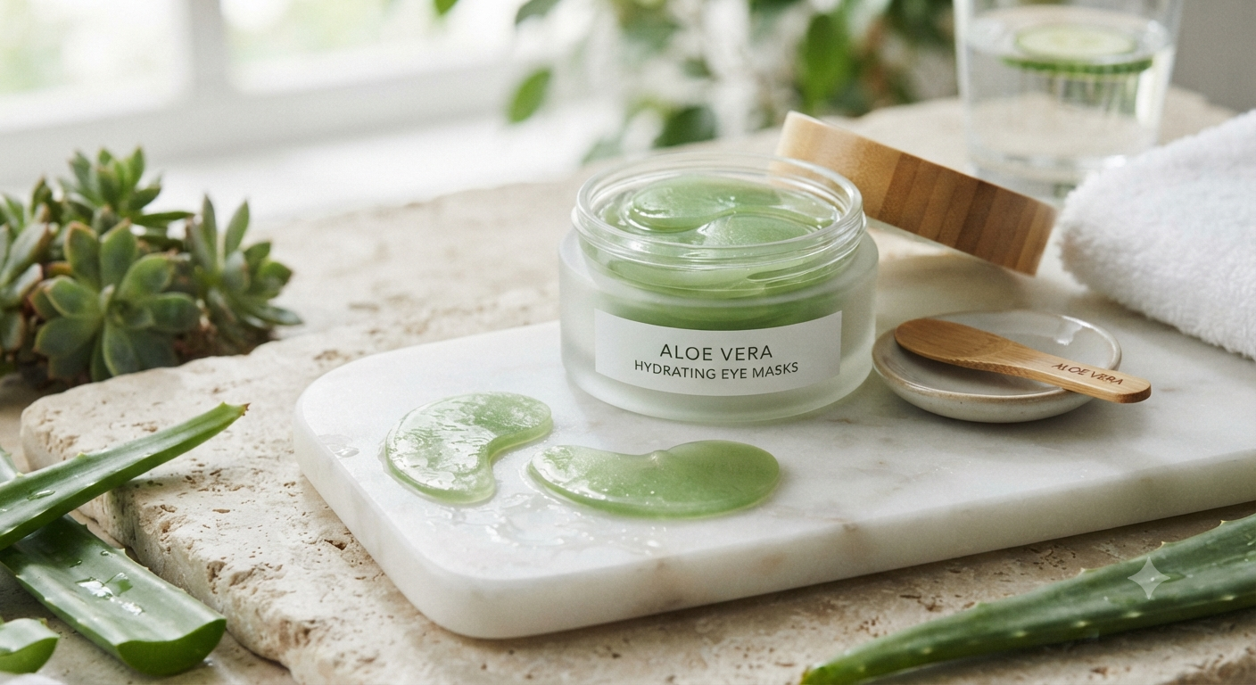 Aloe Vera Eye Masks