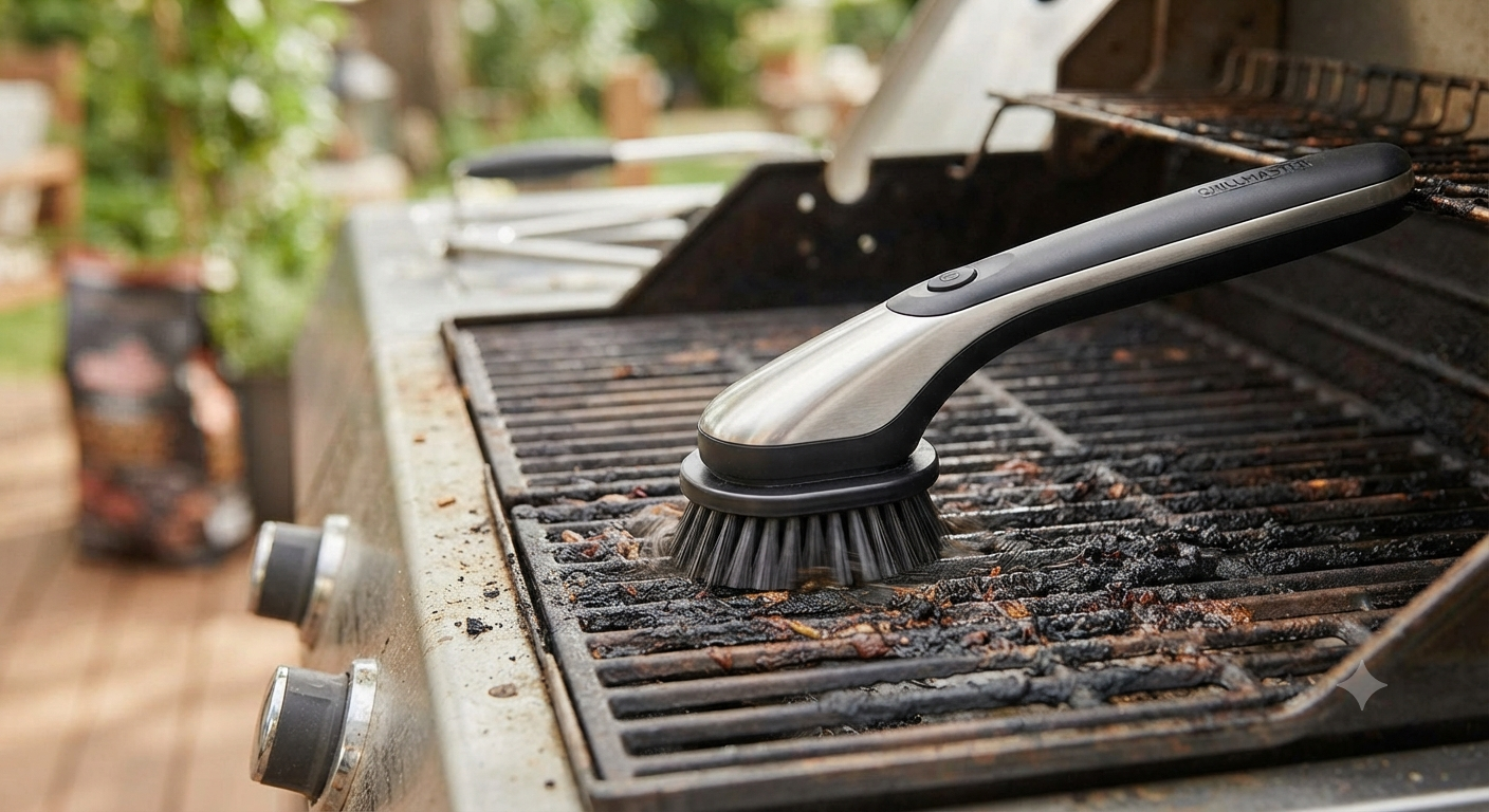 Wireless Electric Barbecue Brush