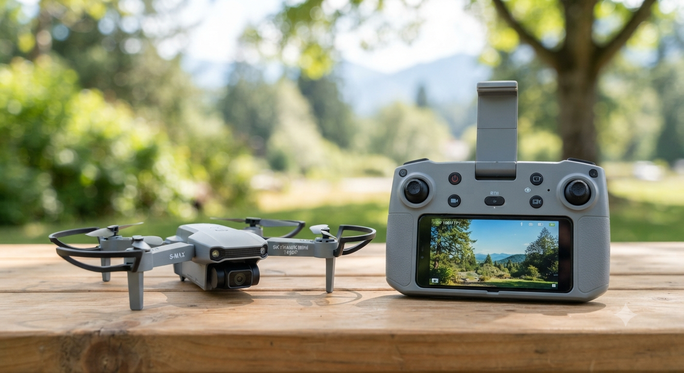 Drone with Camera 1080P for Adults Kids, Mini Drone with Screen