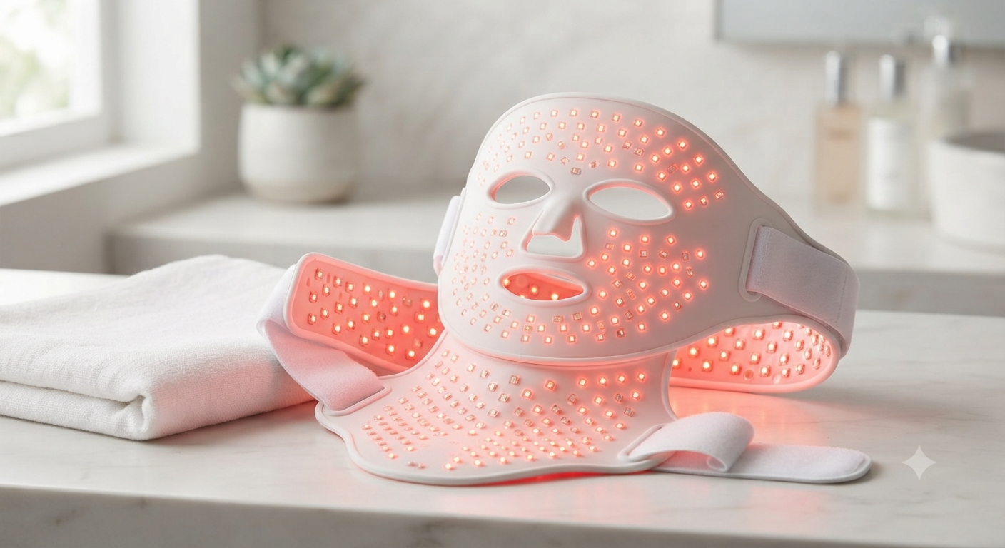 Red Light Therapy Neck & Face Device