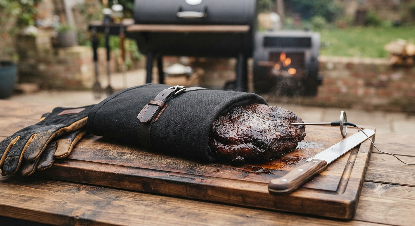 Upgraded 23in BBQ Blanket for Resting Meat with Grill Accessories