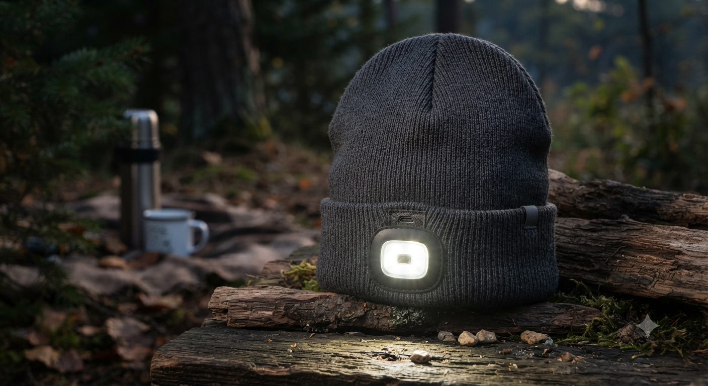 LED Lighted Beanie Hat