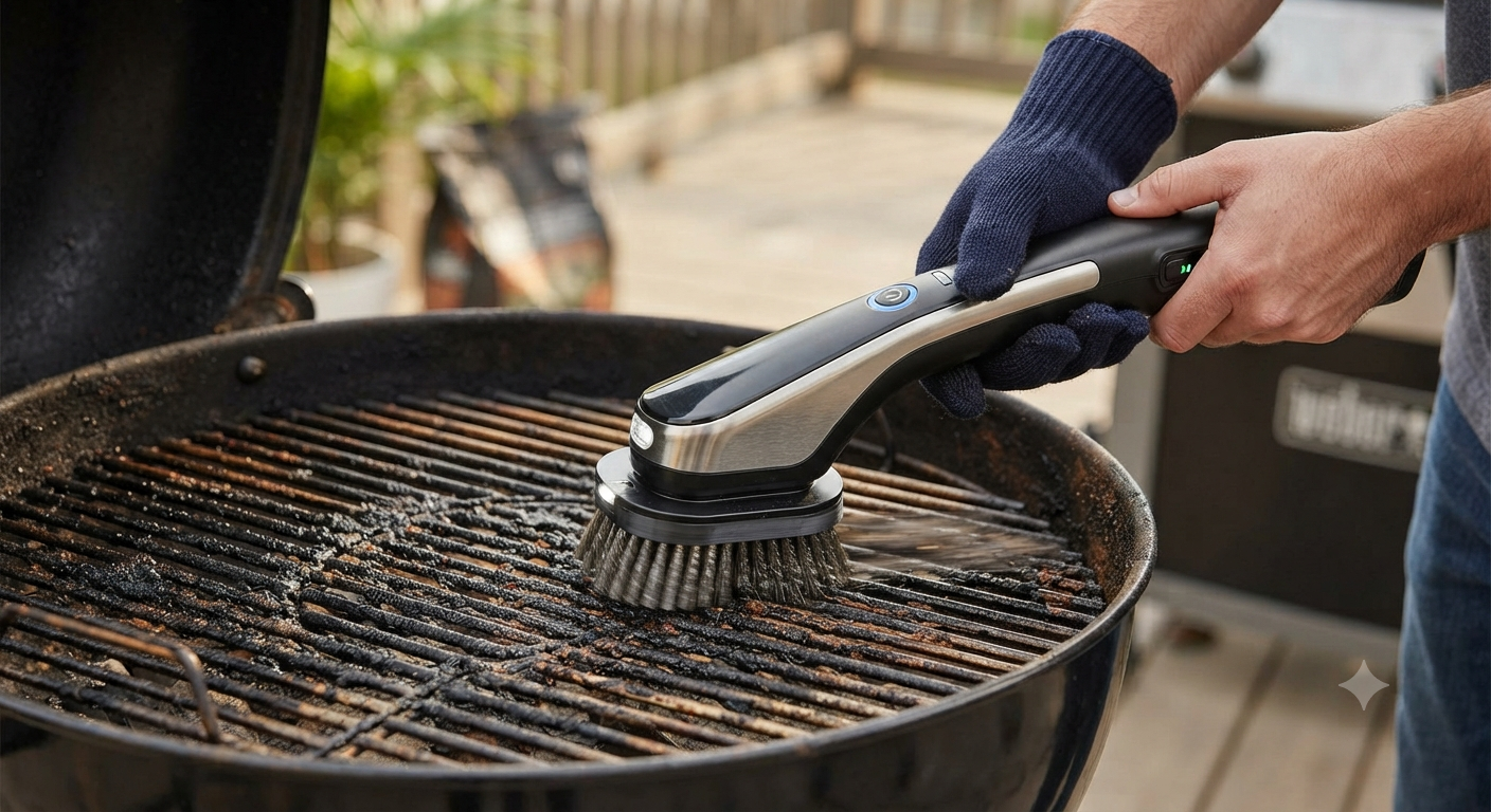 Cordless Electric Grill Brush