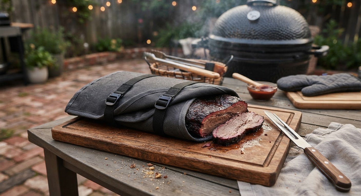 Upgraded 23in BBQ Blanket for Resting Meat with Grill Accessories