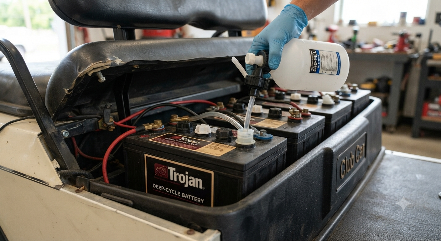 Golf Cart Battery Water Filler for Trojan