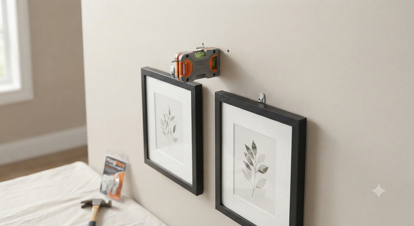 Hang Hero-3-in-1 Picture Hanging Tool