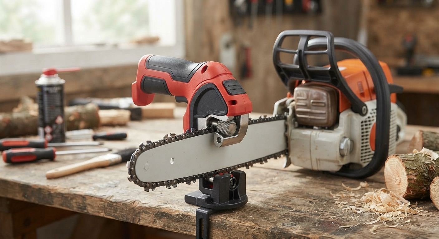 Chainsaw Sharpener Portable Chain Saw Blade Sharpener