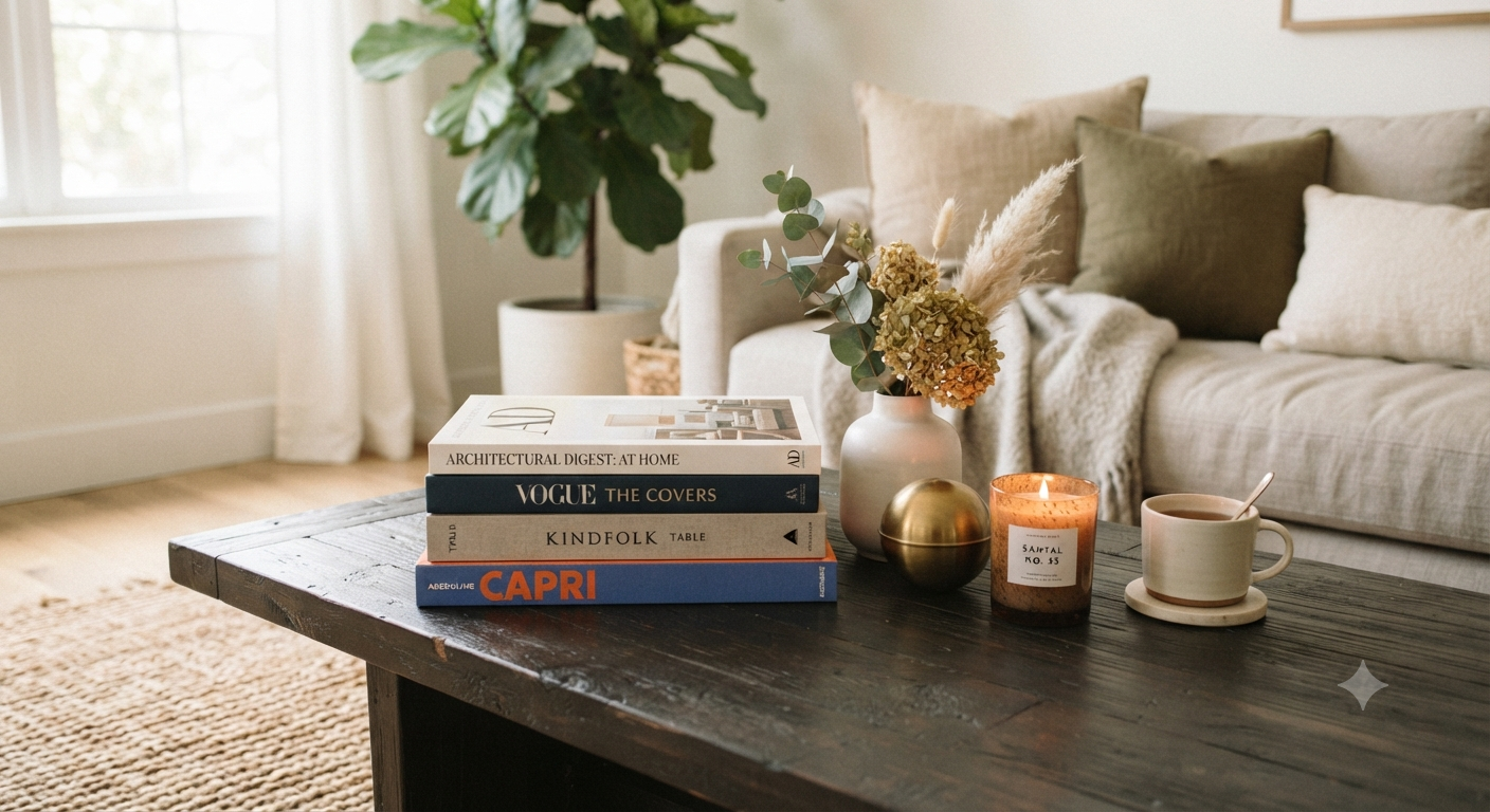 Decorative Books for Coffee Table Deco