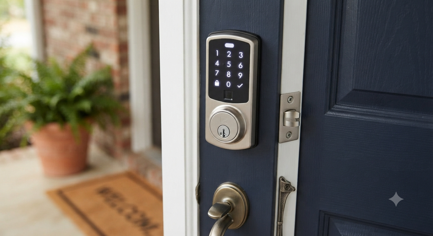 Keyless Entry Door Lock, Smart Deadbolt with Keypad