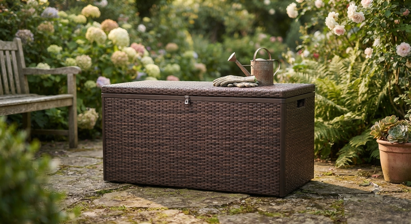 Outdoor Storage Box 30 Gallon