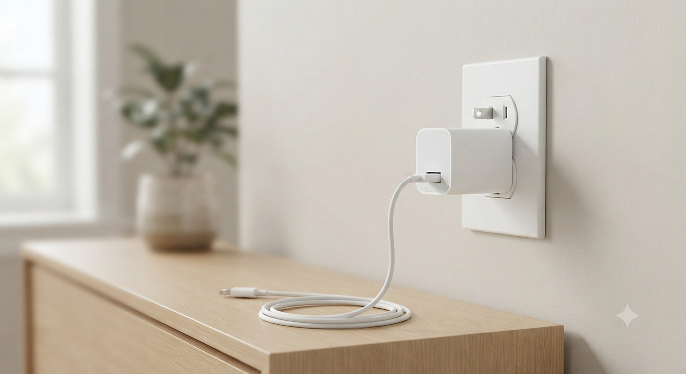 PW10 10W Wall Adapter Compatible with Smartphones and Tablets