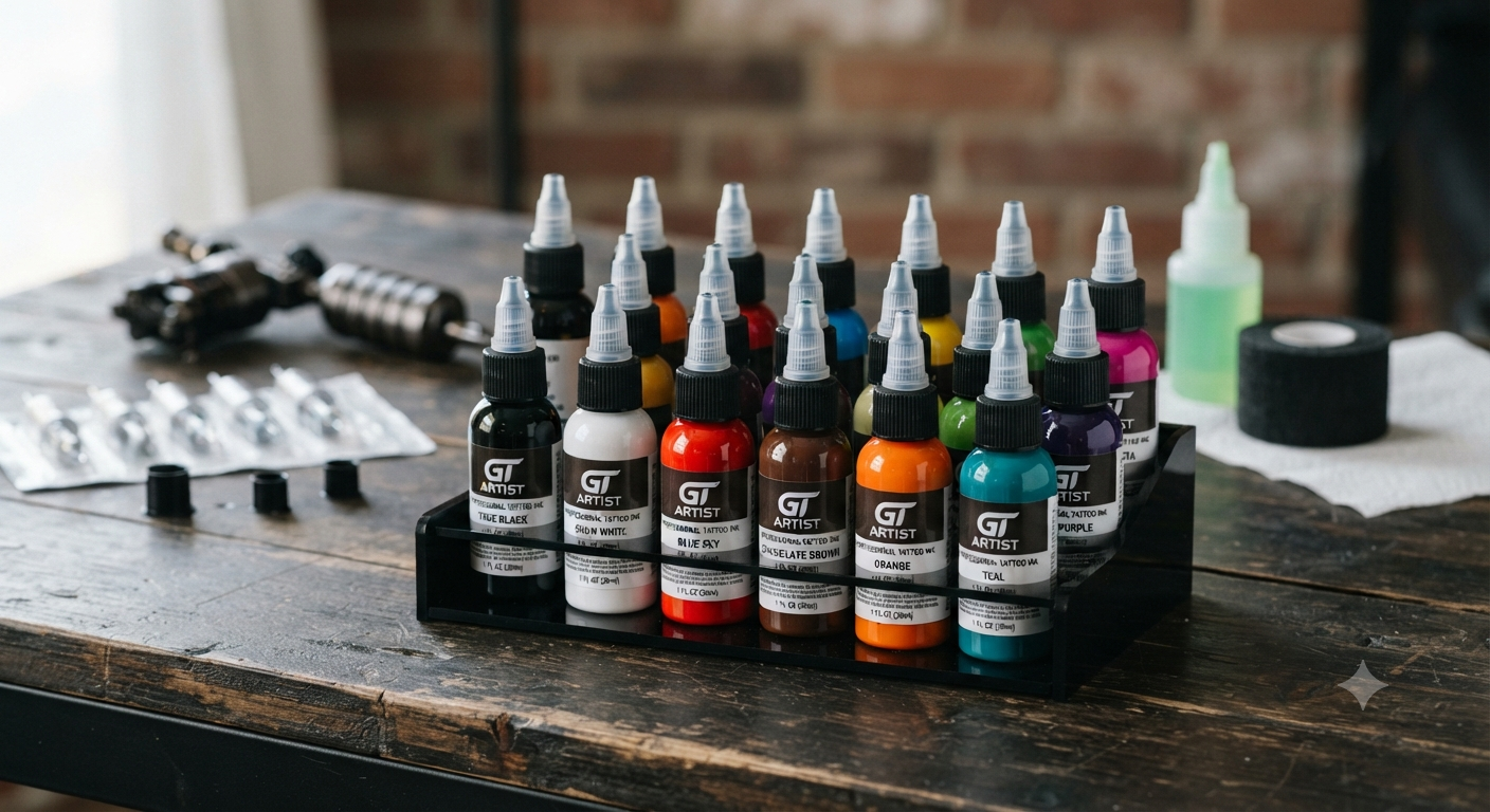 GTARTISTOO Tattoo Ink Professional Set