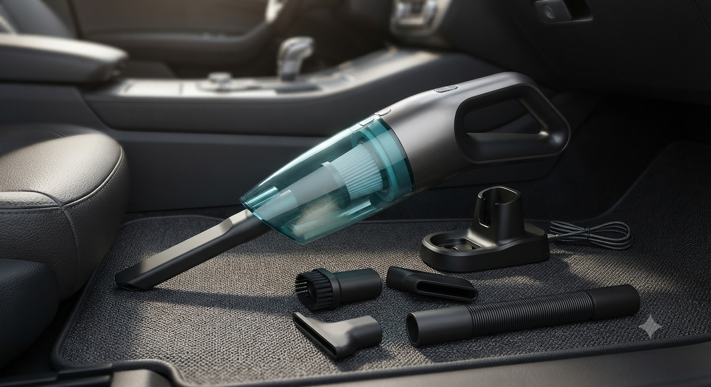 Handheld Vacuum Cordless, 16000Pa 160W Car Vacuum Cleaner