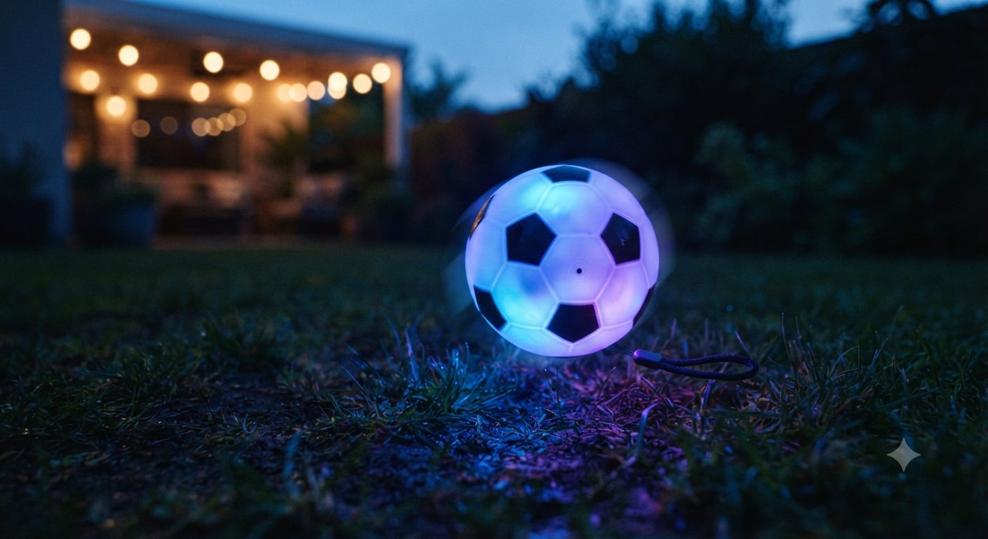 LED Glowing Mini Soccer Ball Wireless