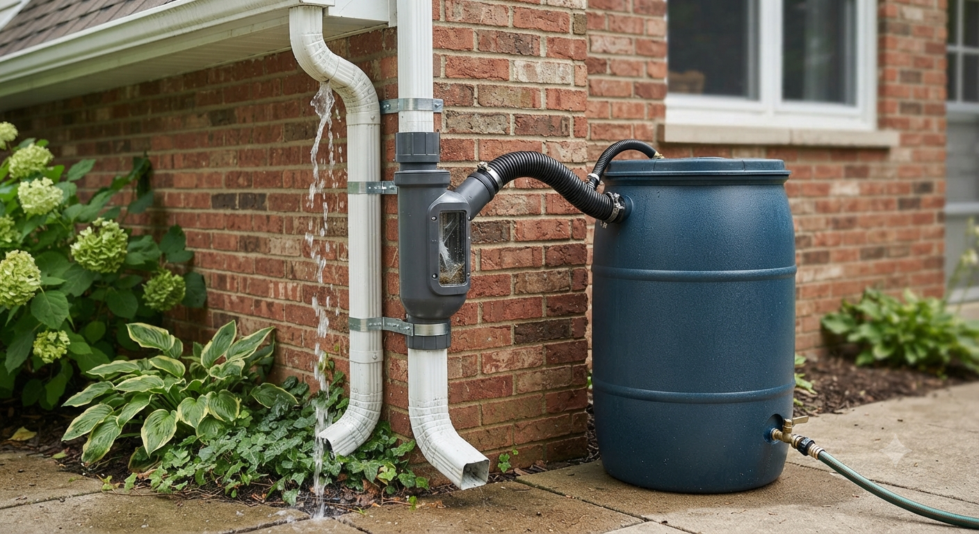 2026 Upgraded Rain Barrel Diverter Kit