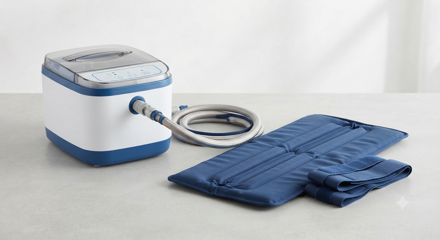 Cold Therapy Machine with Universal Large Pad for Back