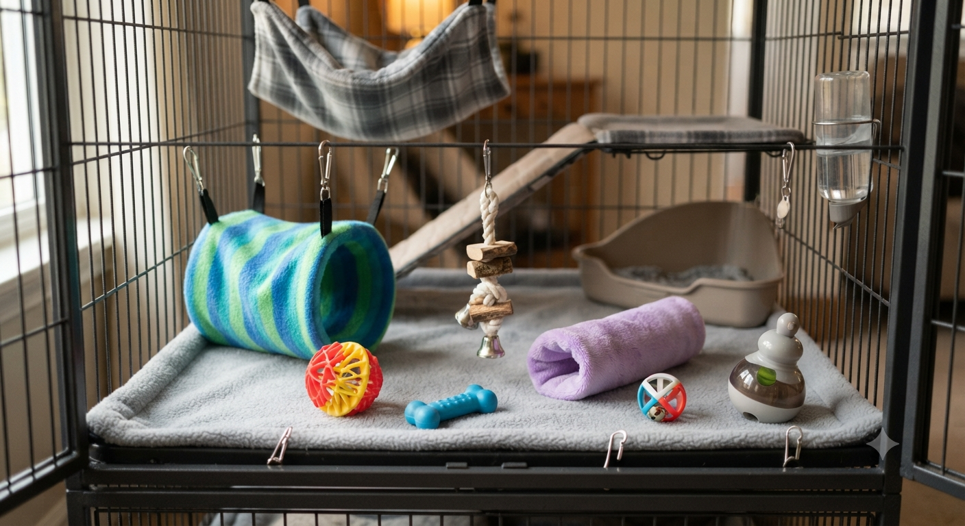 ferret toys for cage