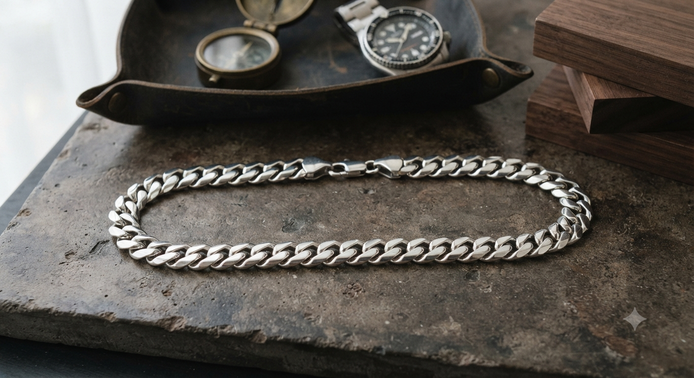 Sterling Silver Chain for Men