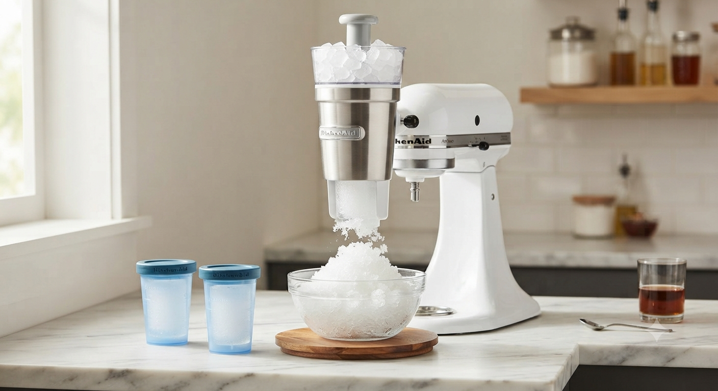 Shaved Ice Attachment for KitchenAid Stand Mixer