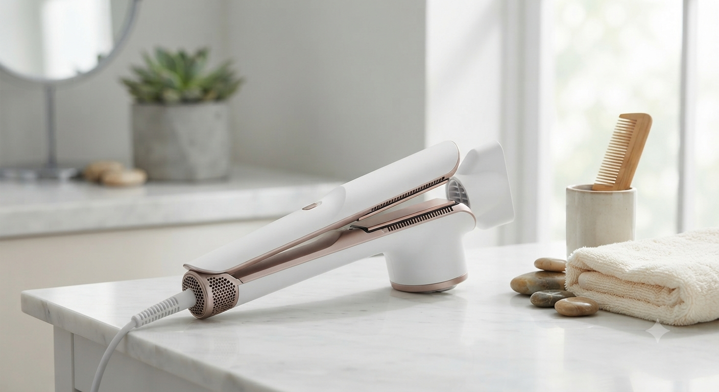 Air Hair Straightener and Hair Dryer 2 in 1