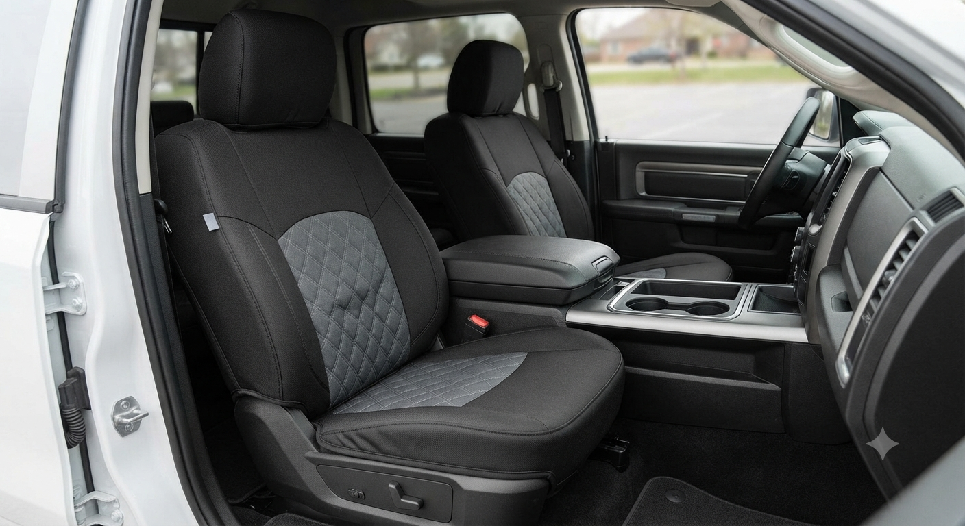 Truckiipa Dodge Ram Seat Covers Front Pair