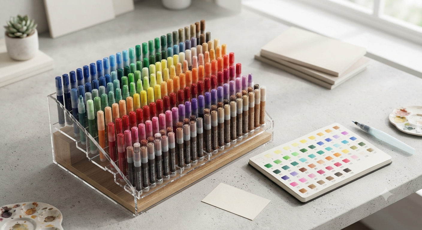 Acrylic Pens 120 Colours,