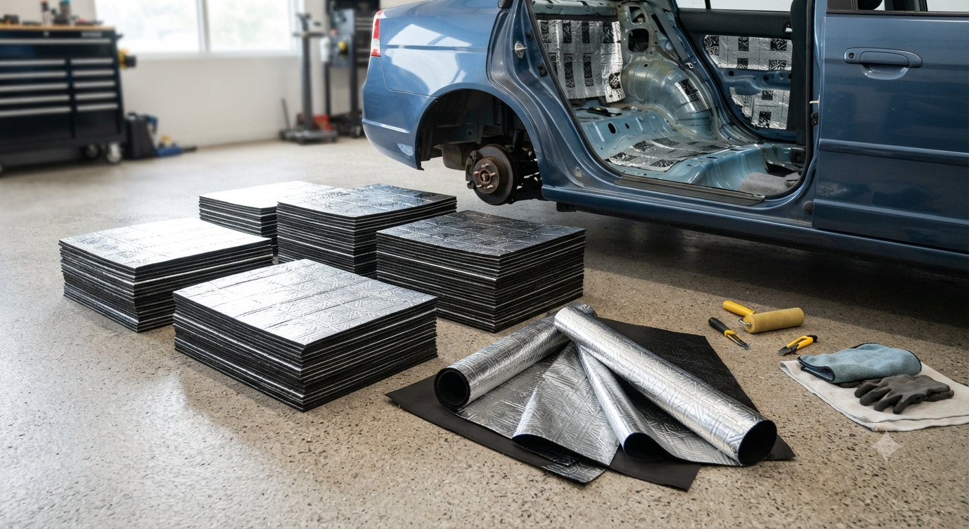 37 Sqft Sound Deadening Material for Cars