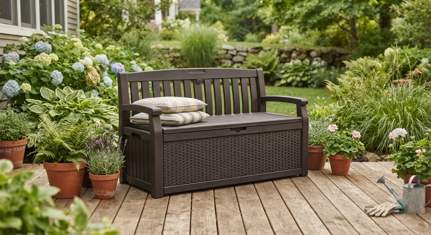 Storage Bench Outdoor Deck Box