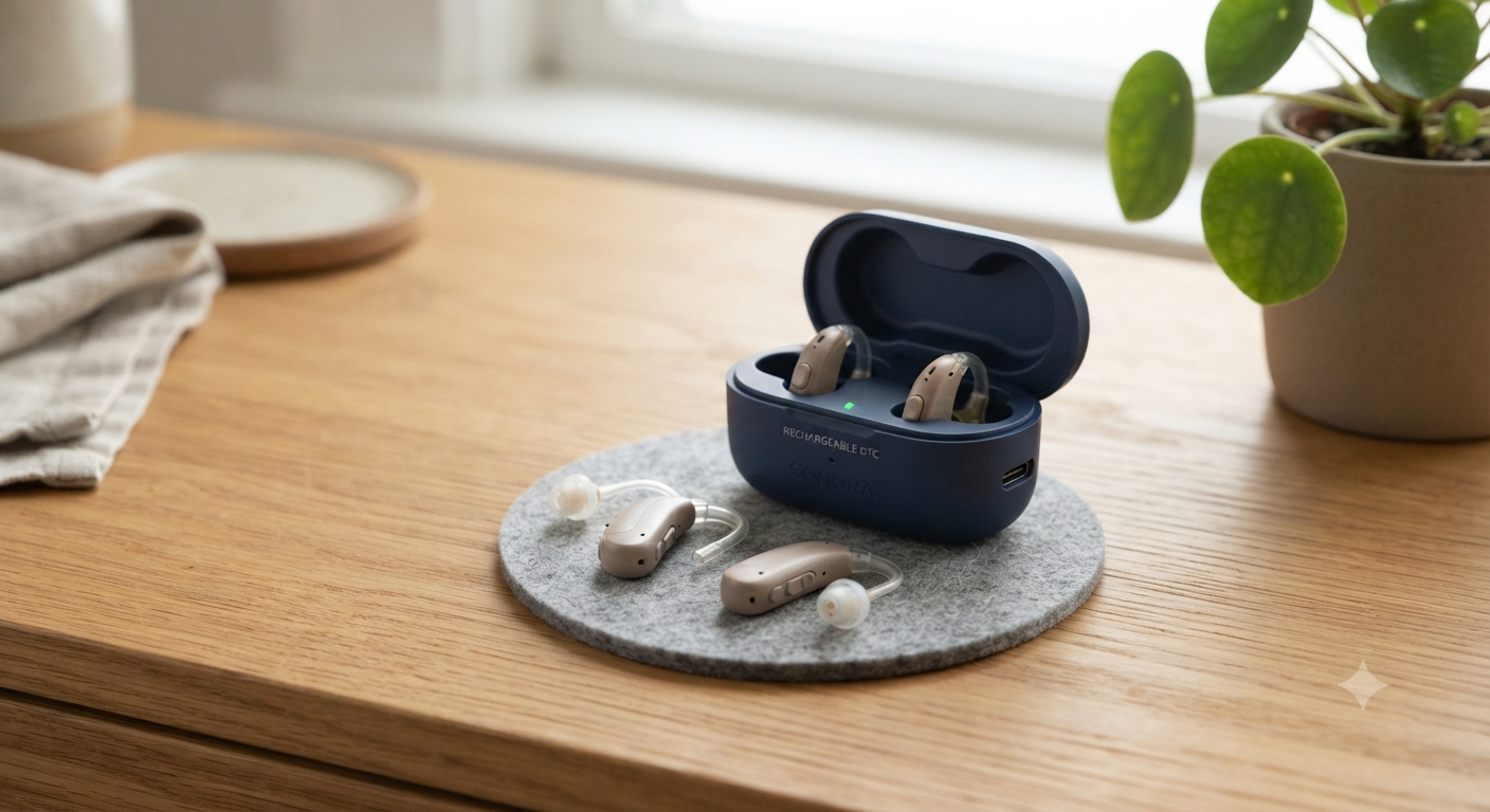 Rechargeable OTC Hearing Aids for Seniors