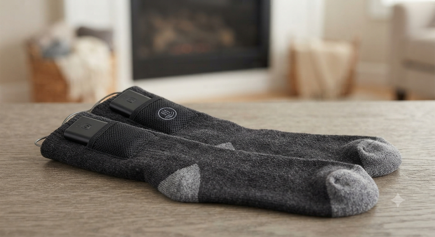 Rechargeable Heated Socks for Men Women