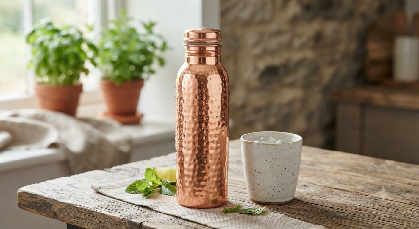 Copper Water Bottle