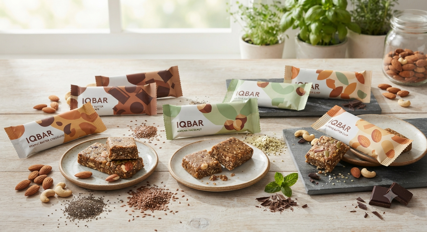 IQBAR Clean Plant Protein Bars