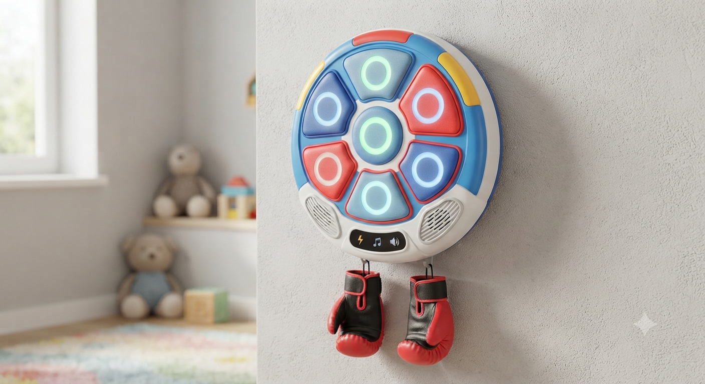 Music Boxing Machine Sport Toys for Kids