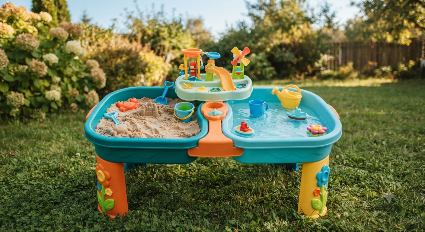 Linkowin Kids Flower Water Sand Table