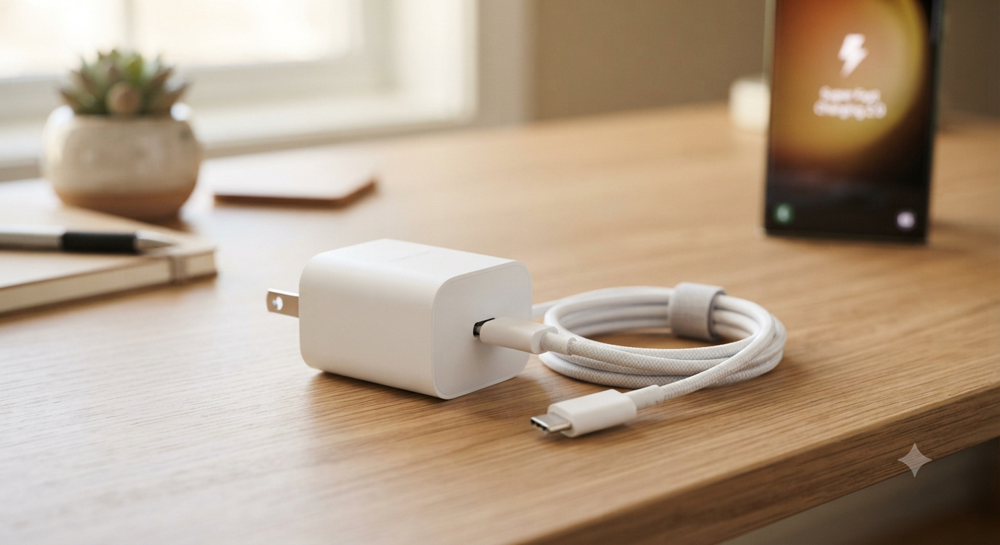 45W USB C Super Fast Charging for Samsung Galaxy