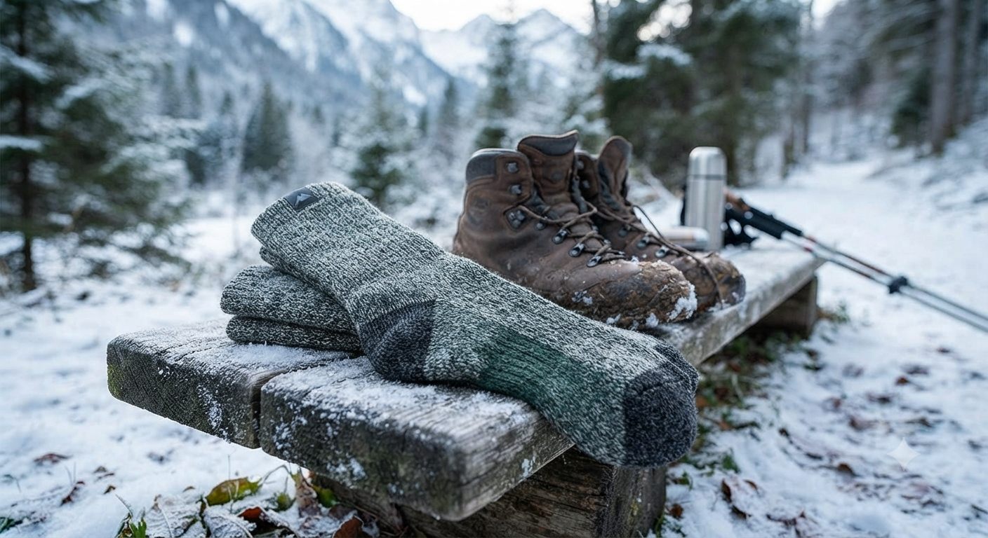 Warm Winter Boot Socks for Men Women for Hiking