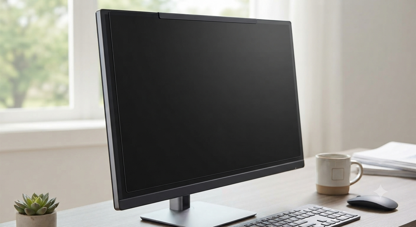 Magnetic 24 Inch Privacy Screen Hanging for Computer