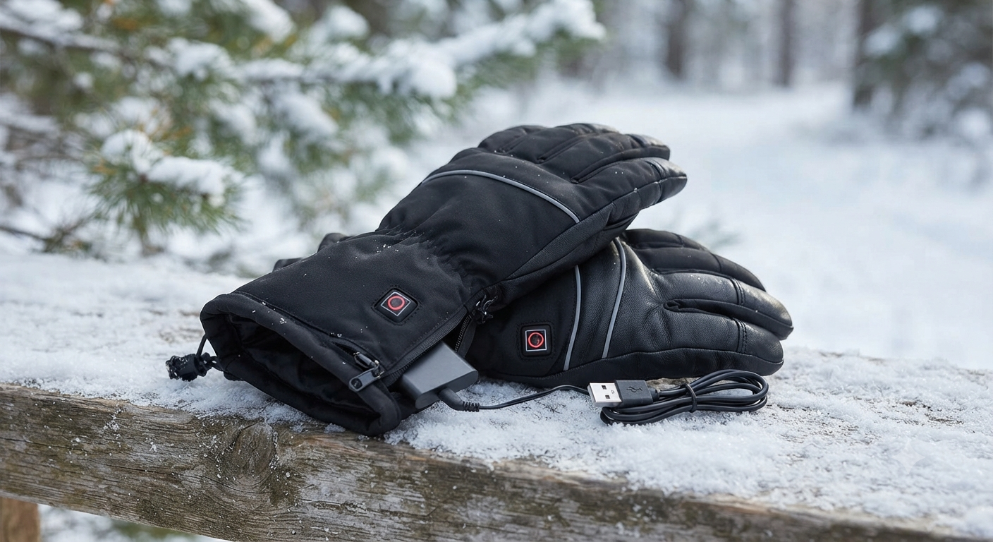 Rechargeable Heated Gloves for Men Wome