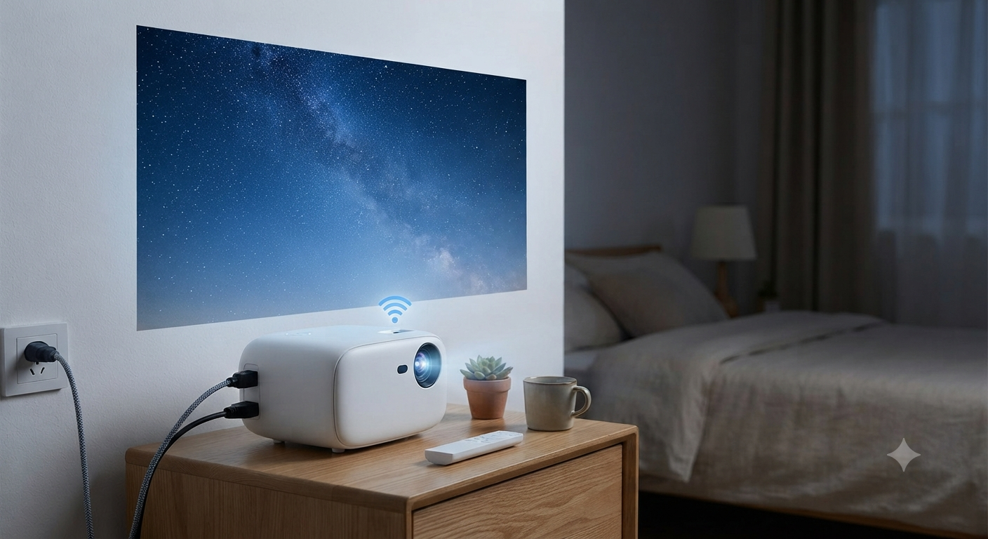 Mini Projector FHD 4K