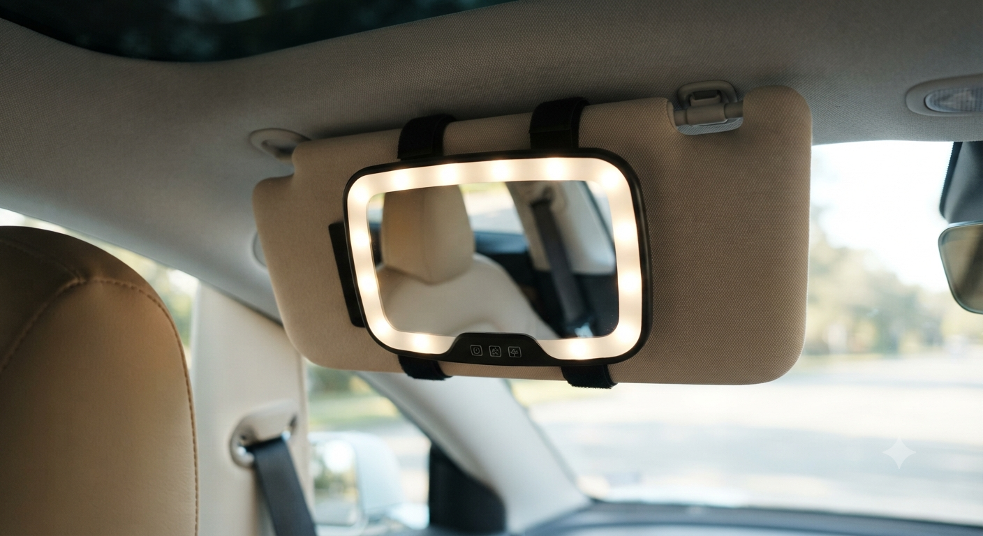Car Sun Visor Vanity Mirror