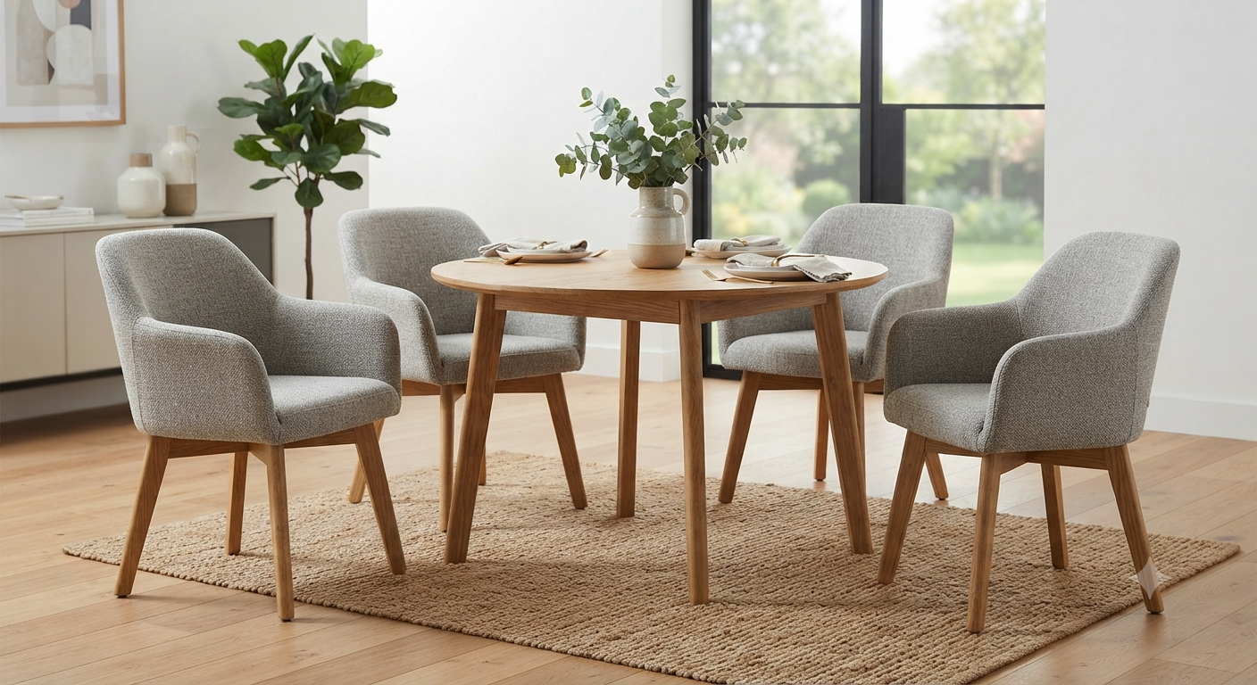 Modern Dining Chairs Set of 4
