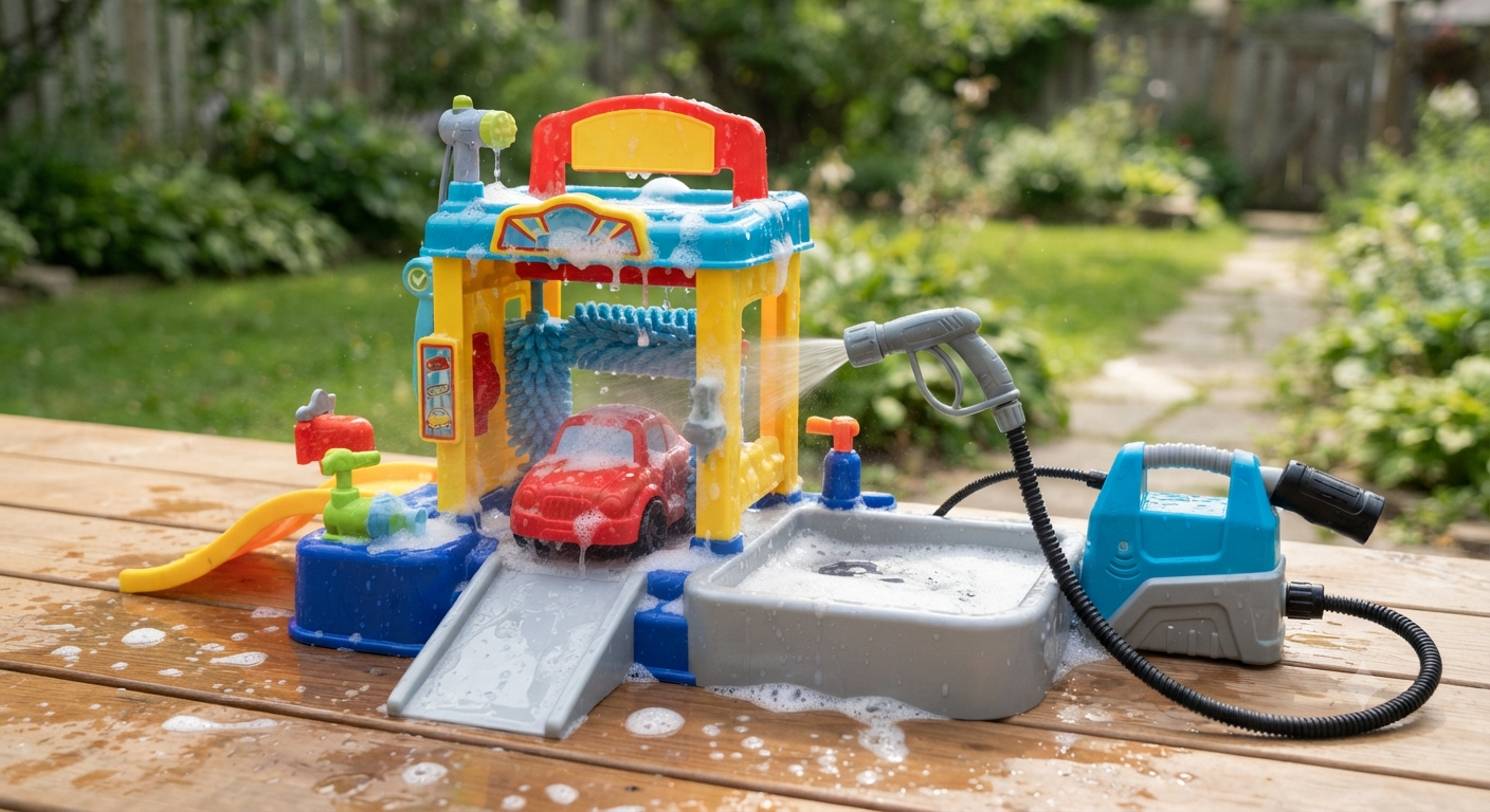 Kids Car Wash Toy Pressure Washer