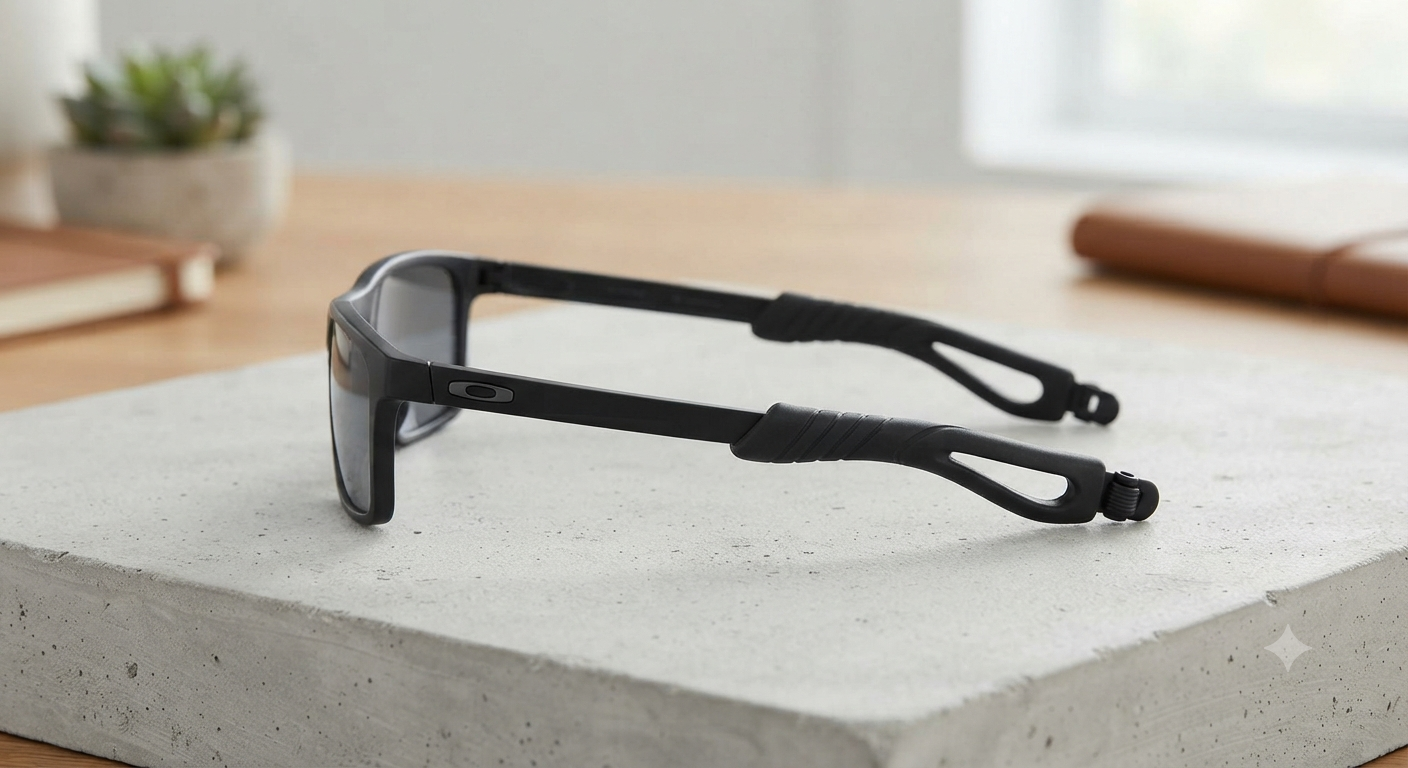 Adjustable Eyeglass Ear Grips Compatible with Oakley Meta HSTN