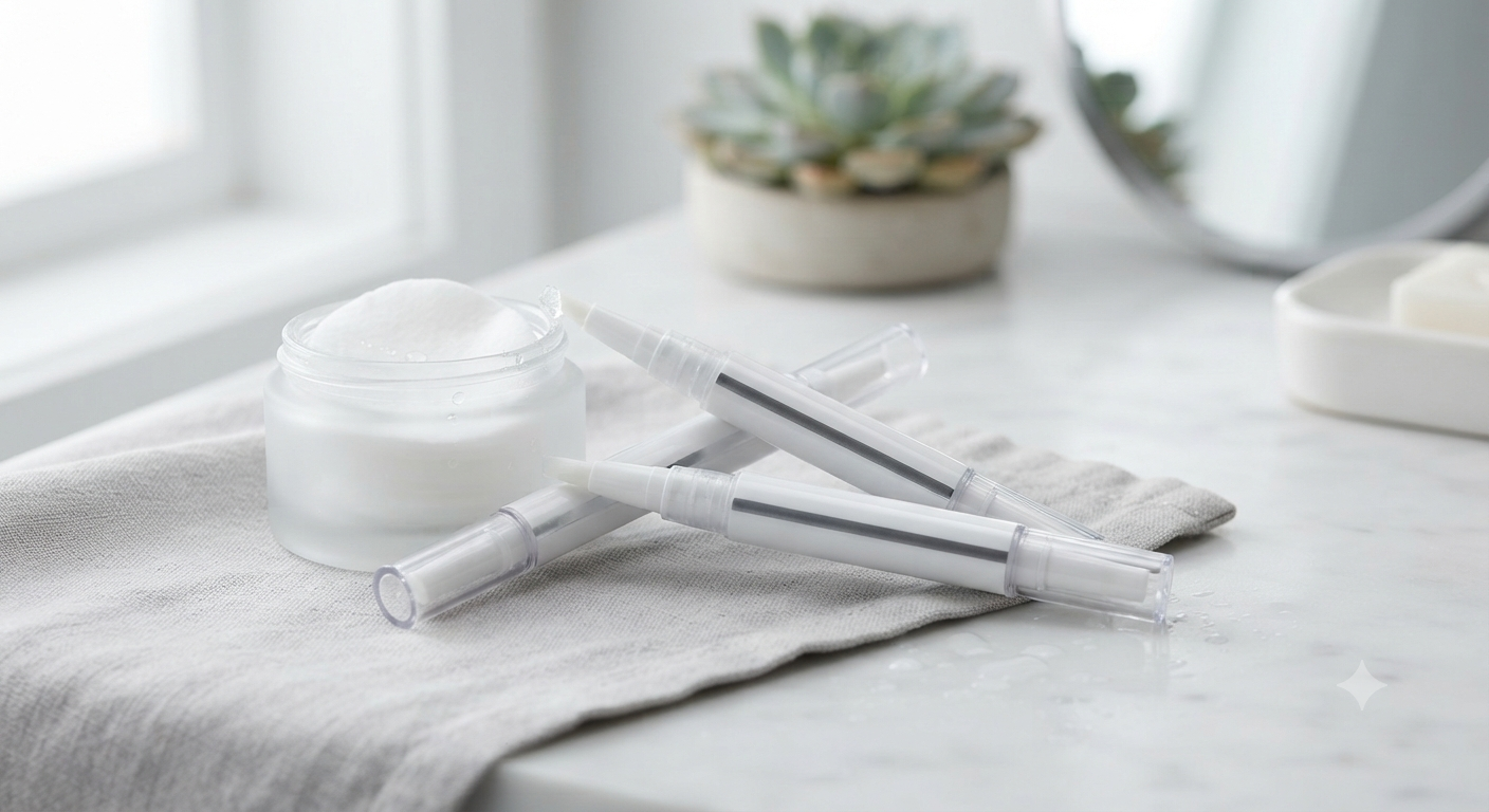 2 Pieces Teeth Whitening Pens, Portable Teeth Whitening Gel Pens