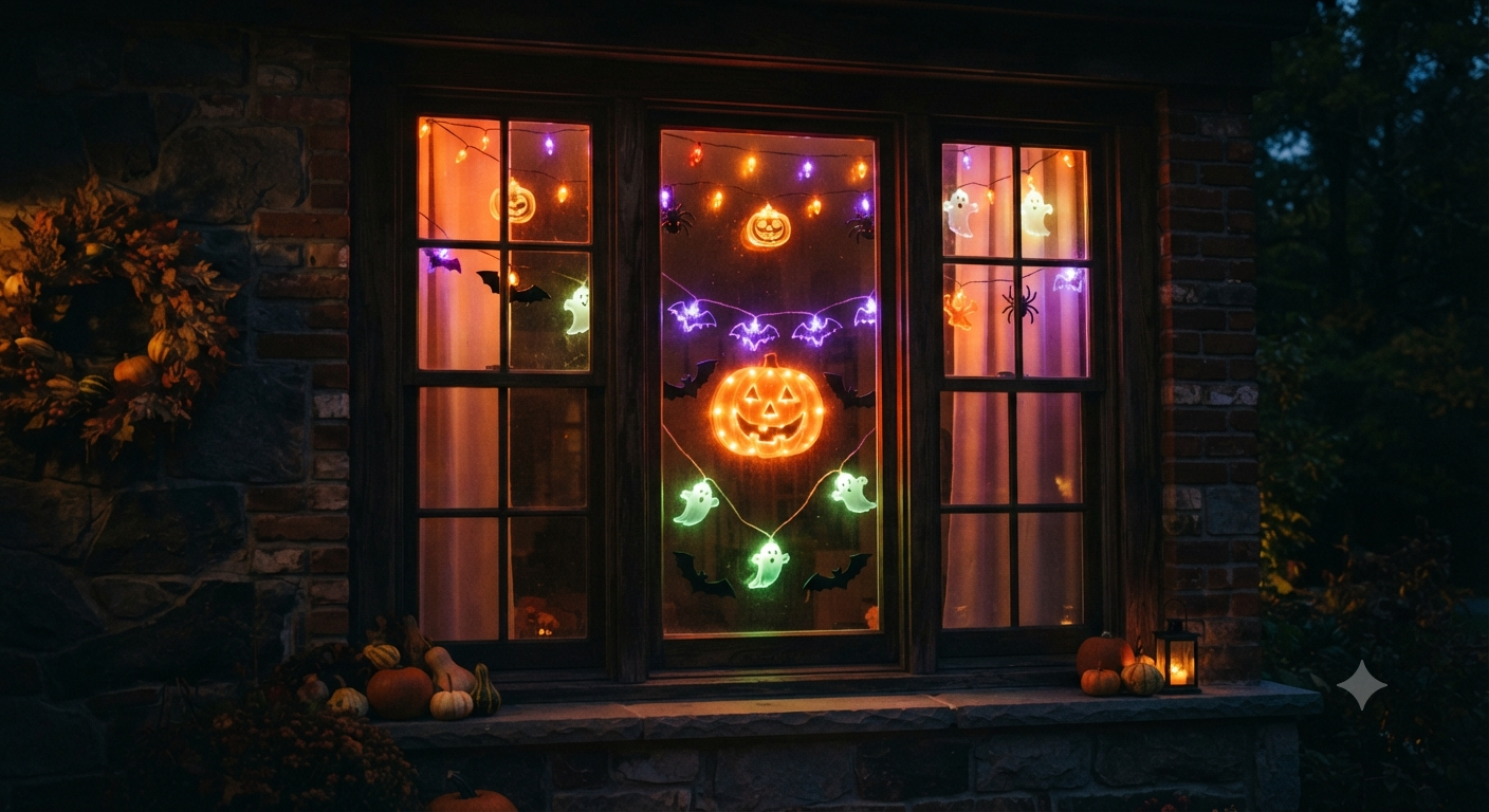 Halloween Window Lights