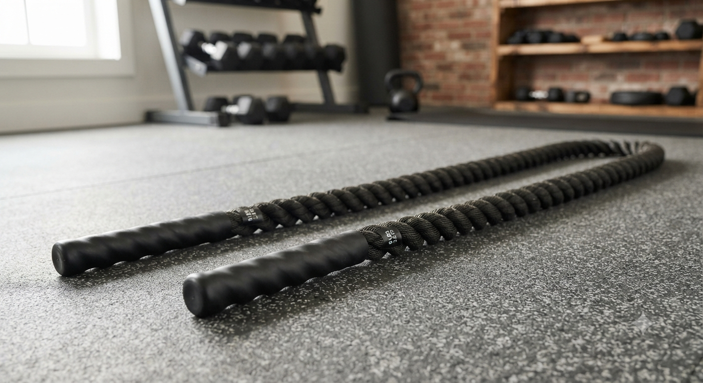 Arm Workout for Men and Women Weighted Ropeless Battle Rope for Home Gym