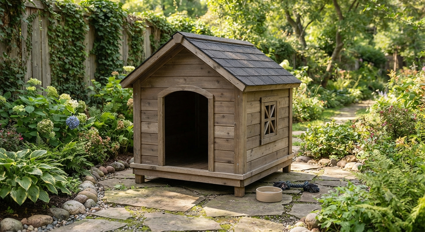 Extra Large Dog House Outside