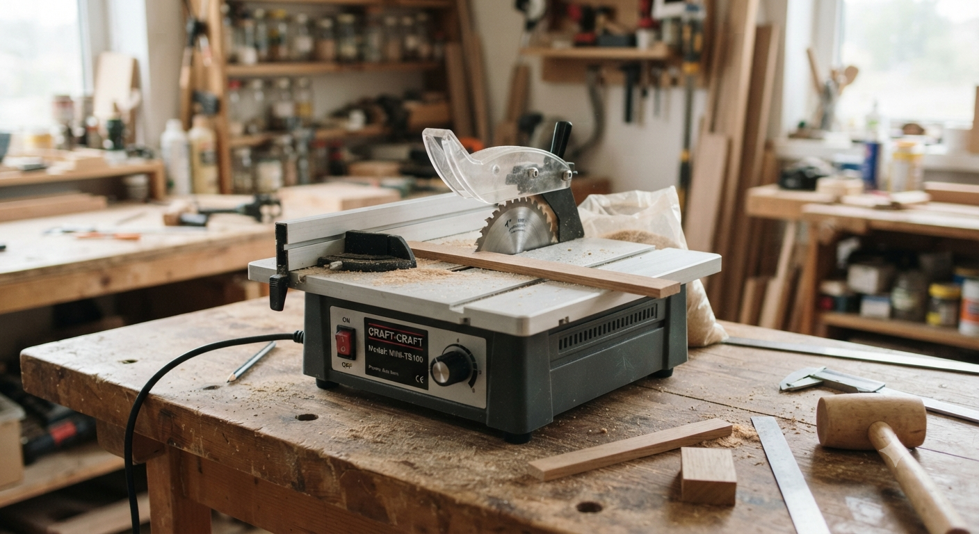 Mini Table Saw for Crafts